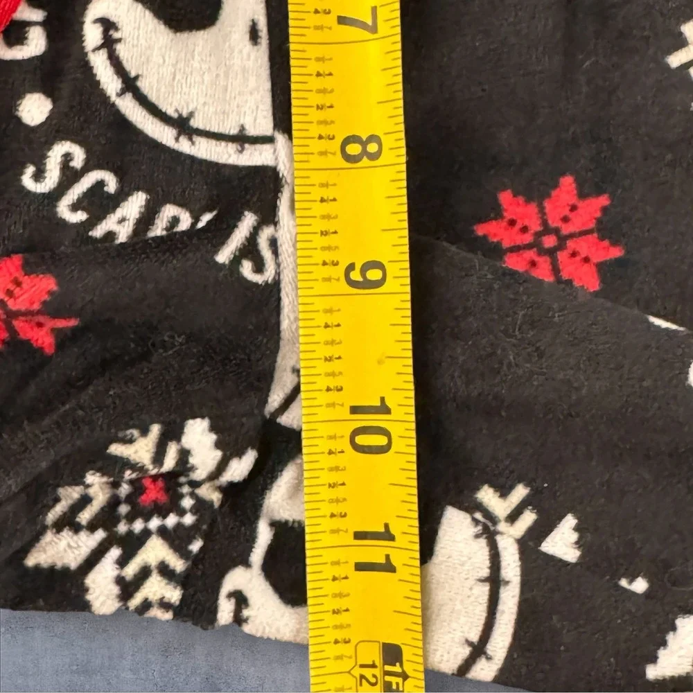 Disney Nightmare Before Christmas Pajama Pants Kids L Black Jack Skellington